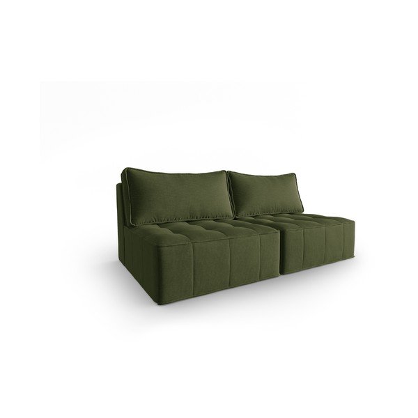 Sofa žalios spalvos 160 cm Mike – Micadoni Home-image-1