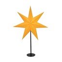 Šviečianti Kalėdų dekoracija juodos spalvos/oranžinės spalvos Clara – Markslöjd