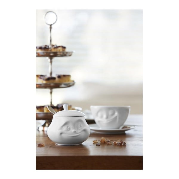 Balta besišypsanti cukrinė iš porceliano 58products-image-1