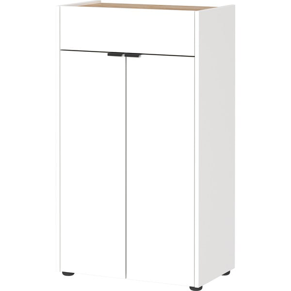 Aukšta vonios daiktadėžė baltos spalvos 60x98 cm Forano – Germania-image-3