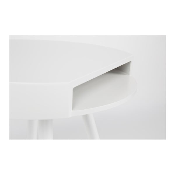 "Zuiver Hide & Seek" baltas šoninis staliukas-image-4