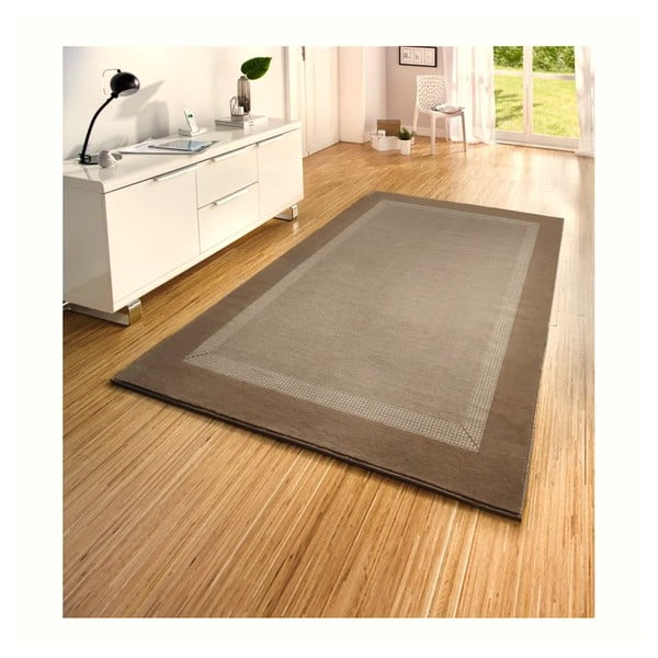 Smėlio spalvos kilimas Hanse Home Basic, 200x290 cm-image-1