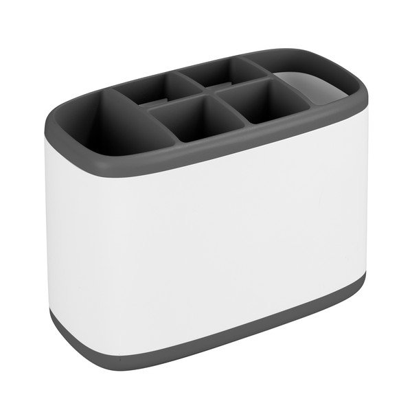 Baltas plastikinis vonios kambario organizatorius kosmetikai - Wenko-image-2