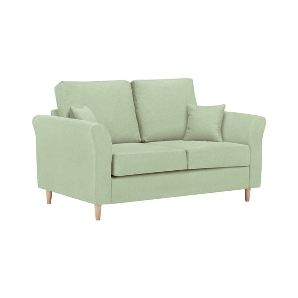 Žalioji dvivietė sofa "Kooko Home Smooth