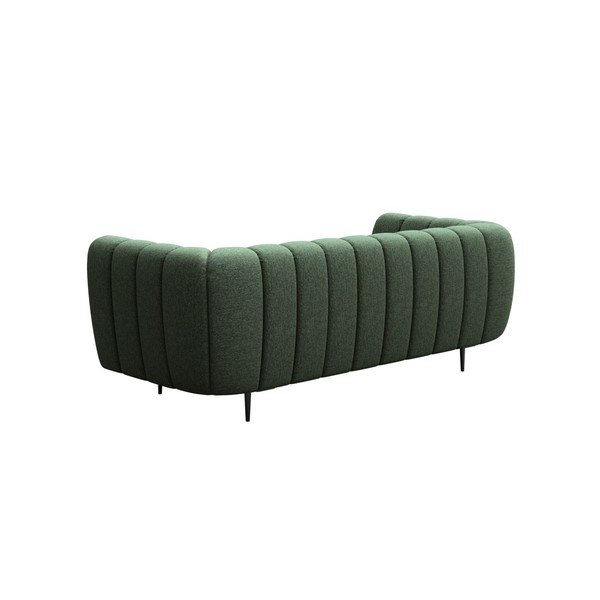 Sofa tamsiai žalios spalvos 210 cm Shel – Ghado-image-3