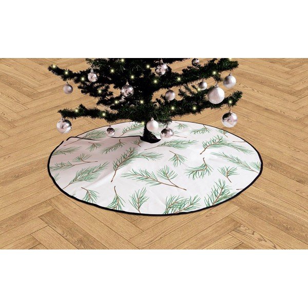 Medvilninis kilimėlis po eglute Butter Kings Fir Branches, ø 130 cm-image-2