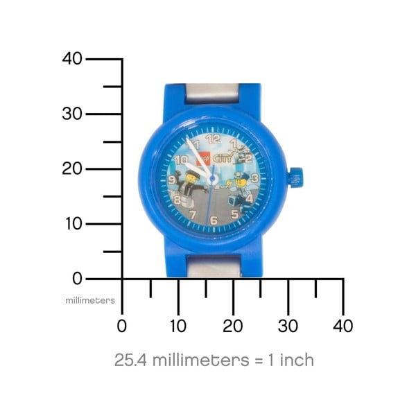 Vaikiškas laikrodis su policijos pareigūno figūrėle LEGO® City-image-4