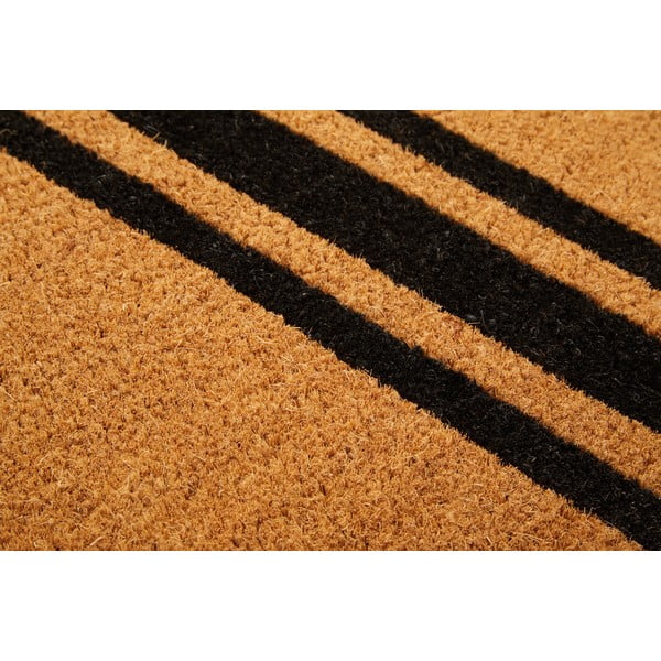 Kilimėlis iš kokoso pluošto 55x125 cm Black Stripe – Premier Housewares-image-1
