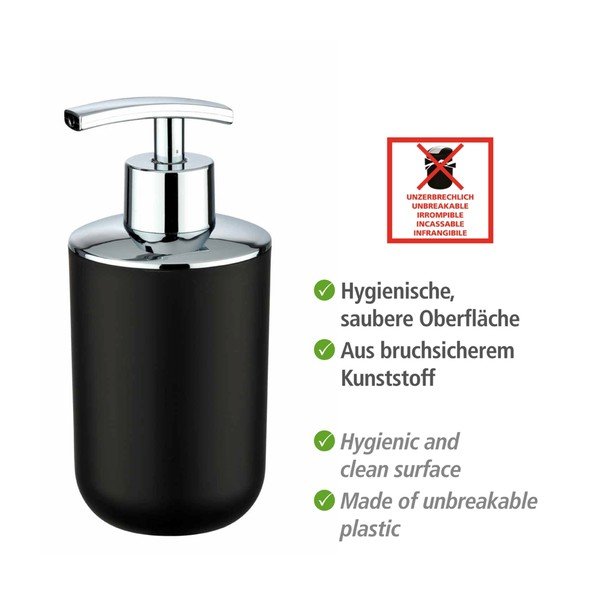 Juodas muilo dozatorius Wenko Brasil-image-4