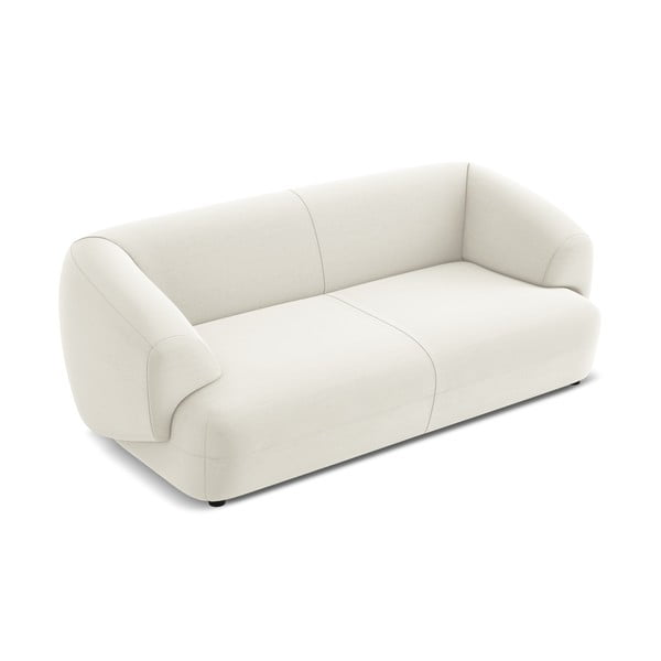 Baltos spalvos iš velveto sofa 212 cm Moana – Makamii-image-3