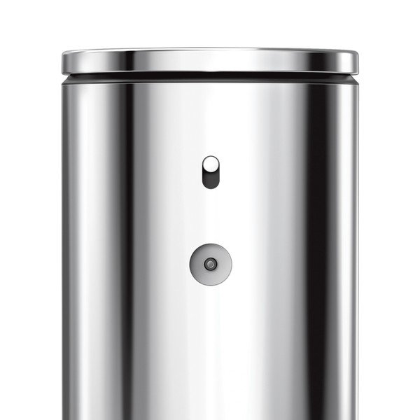 Automatinis blizgios sidabrinės spalvos iš plieno muilo dozatorius 266 ml – simplehuman-image-4