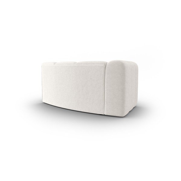 Modulinė sofa baltos spalvos (su kairiuoju kampu) Lupine – Micadoni Home-image-3