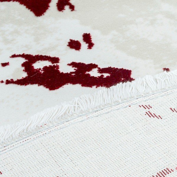 Kilimas Extravagante Rojo, ⌀ 150 cm-image-1
