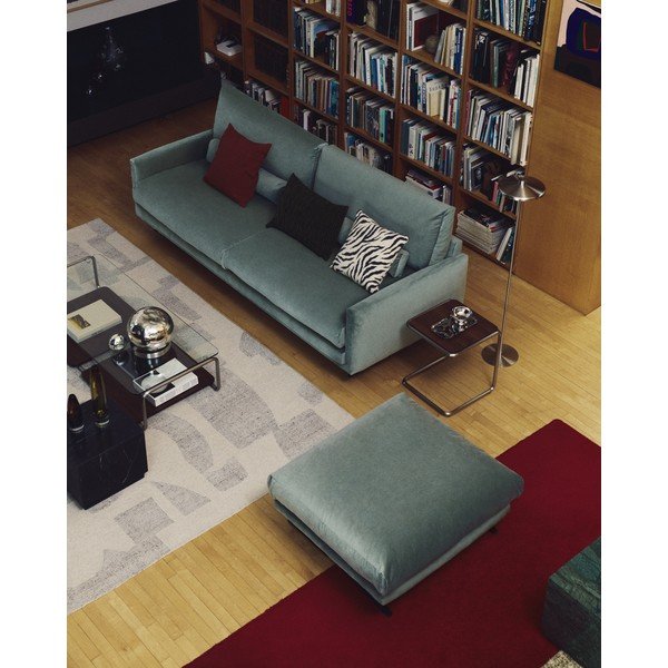 Sidabrinės spalvos pastatomas šviestuvas (aukštis 130 cm) su metaliniu gaubtu Nuvira – Kave Home-image-4