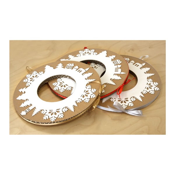 Advento vainikas su pilku kaspinu Unlimited Design for kids-image-3