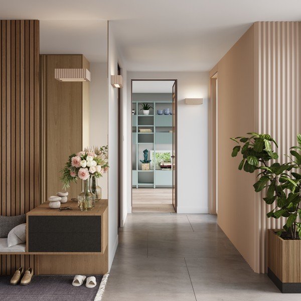 Taupe spalvos iš keramikos sieninė lempa Rivena – Sollux-image-3