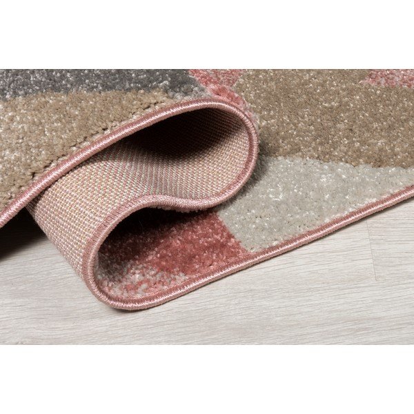 Rožinis kilimas Flair kilimai Aurora, 120 x 170 cm-image-2