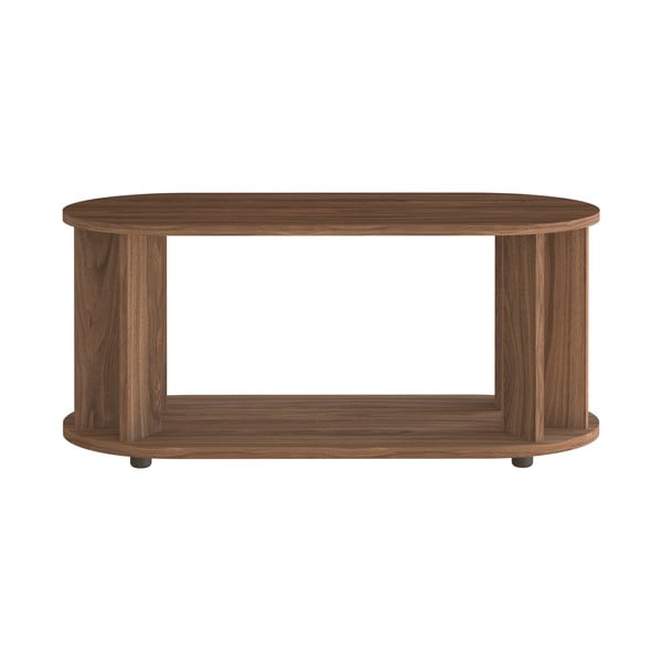 Kavos staliukas su riešutmedžio stalviršiu 110x50 cm Nora - TemaHome-image-2