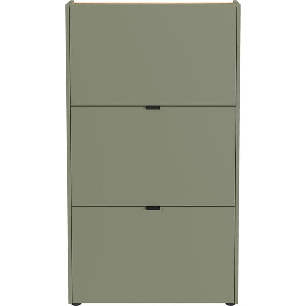 Natūralios spalvos/taupe spalvos koridoriaus baldas 101x200x22 cm Ameca – Germania-image-4