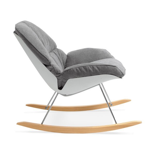 Pilka supamoji kėdė Kokoon Polochon-image-2