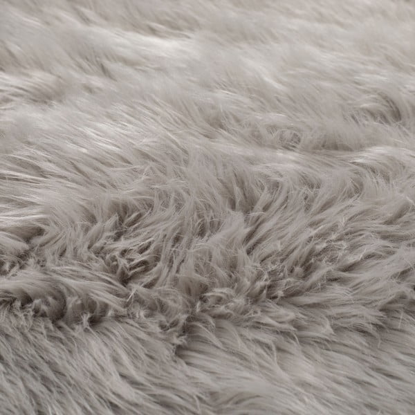 Pilkas kilimas Flair Rugs Sheepskin, ⌀ 120 cm-image-1