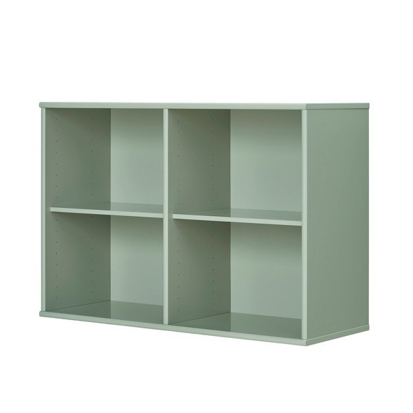 Pakabinama knygų spinta  šviesiai žalios spalvos 89x61 cm Mistral – Hammel Furniture-image-1