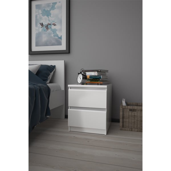 Baltas naktinis staliukas Naia - Tvilum-image-1