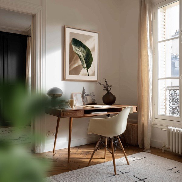 Spausdintas paveikslas su rėmeliu 50x70 cm Strelizia Leaf – Styler-image-2