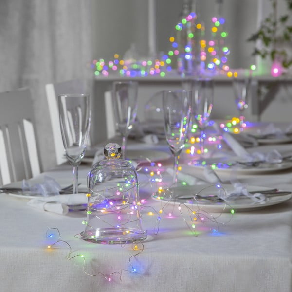 Šviečianti girlianda lempučių skaičius 100 vnt. su kištuku ilgis 10 m Dew Drop – Star Trading