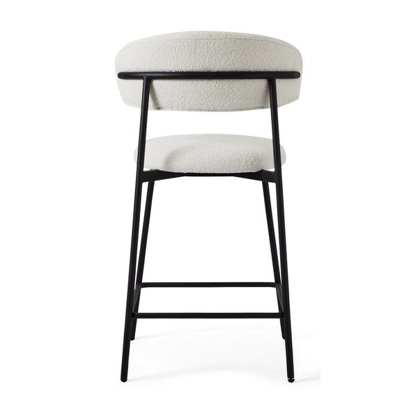 Baro taburėtės baltos spalvos 2 vnt. (sėdynės aukštis 65 cm) Diana – Furnhouse-image-2