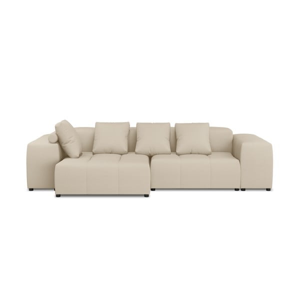 Smėlio spalvos kampinė sofa (kintama) Rome - Cosmopolitan Design