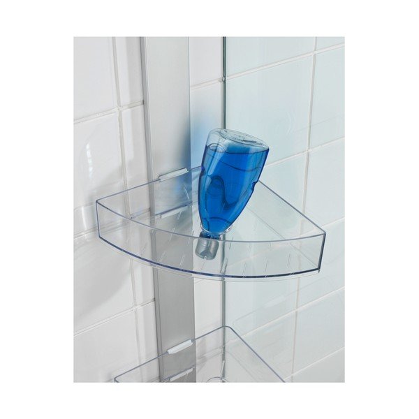 Wenko Premium kampinė pakabinama vonios kambario lentyna, 21 x 20 cm-image-2