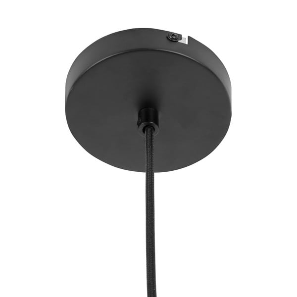 Kabantis šviestuvas juodos spalvos ø 62 cm su gaubtu iš virvės  Sombra  – Leitmotiv-image-4