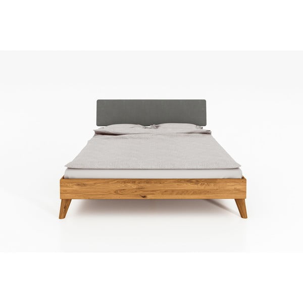 Ąžuolinė dvigulė lova 140x200 cm Greg 3 - The Beds-image-2