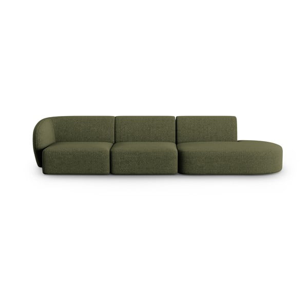 Sofa žalios spalvos 302 cm Shane – Micadoni Home