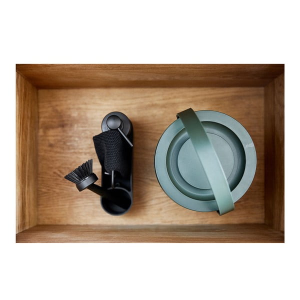 Juodas virtuvės konteineris bio atliekoms Zone Bio, 3 l-image-3