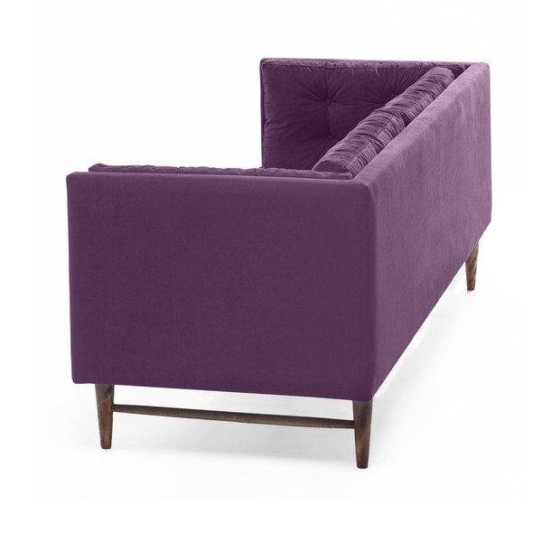Violetinė trijų vietų sofa "Balcab Home Eva-image-2