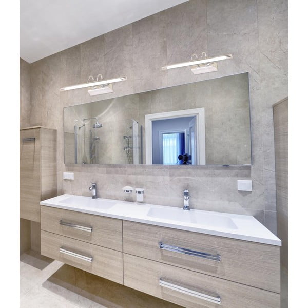 Sieninė lempa baltos spalvos LED Linea – Candellux Lighting-image-1