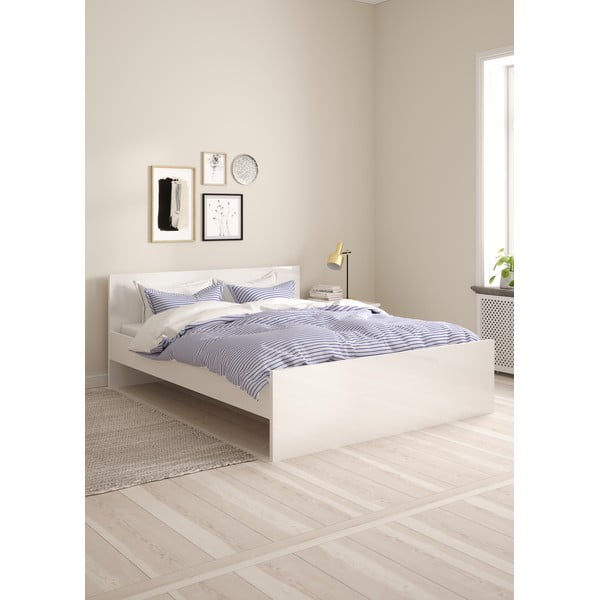 Dvigulė lova baltos spalvos 160x200 cm Naia – Tvilum-image-1