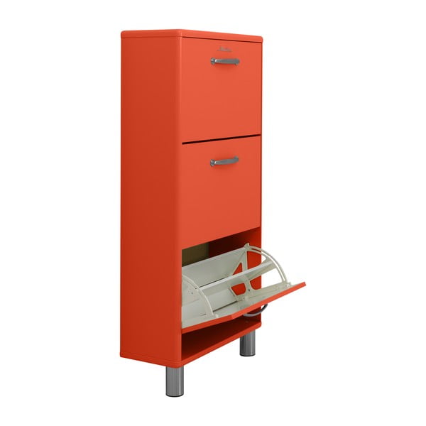 Raudona atlenkiama batų lentyna Malibu - Tenzo-image-3