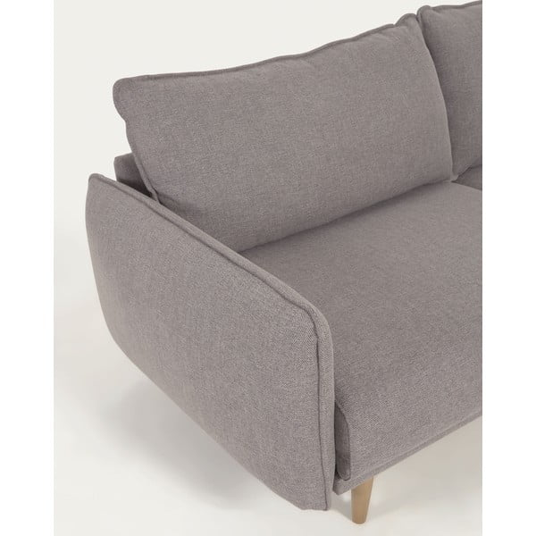 Pilka sofa 210 cm Carlota - Kave Home-image-3