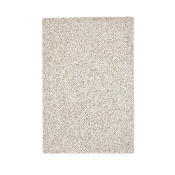 Skalbiamas iš perdirbto pluošto kilimas kreminės spalvos 80x150 cm Bali – Think Rugs
