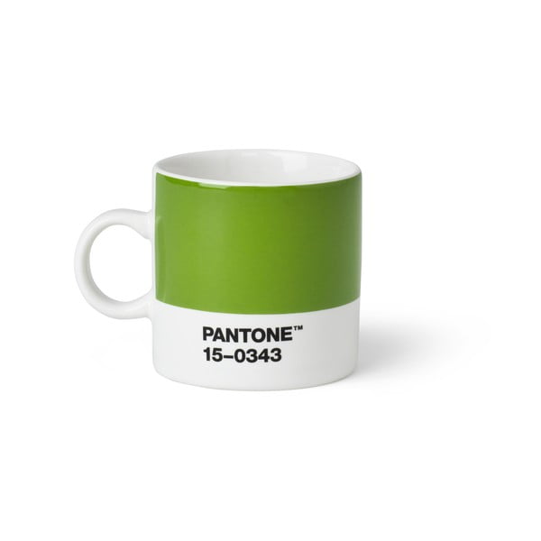 Žalios spalvos espreso puodelis Pantone, 120 ml