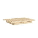 Dvigulė lova iš pušies medienos su stalčiais daiktams Karup Design Kanso, 140 x 200 cm
