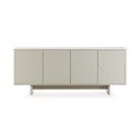 Kreminės spalvos šoninė spintelė 180x75x40 cm Solei – MOME
