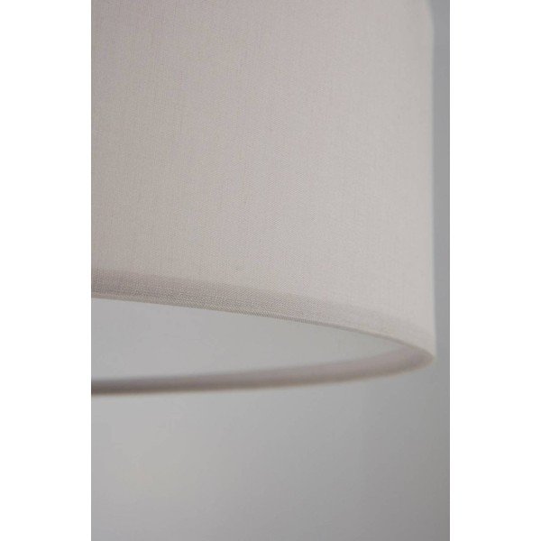 Smėlio spalvos iš tekstilės lubinis šviestuvas ø 40 cm Allan – Jotex-image-3