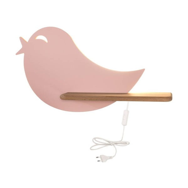 Rožinis vaikiškas šviestuvas Bird - Candellux Lighting