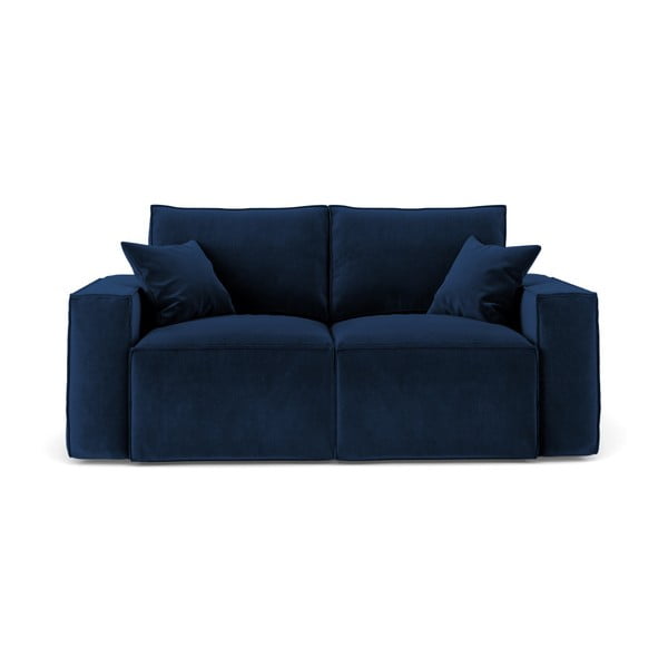 Tamsiai mėlyna sofa "Cosmopolitan Design Florida", 180 cm
