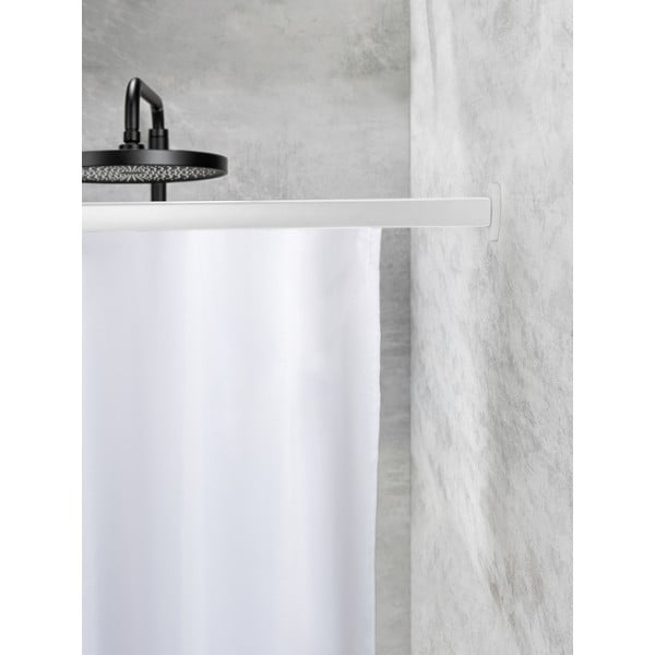 Dušo užuolaidų strypas blizgios sidabrinės spalvos Era – Wenko-image-2