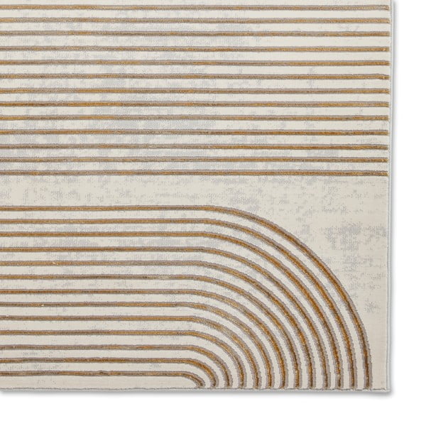 Pilkos/aukso spalvos kilimas 220x160 cm Apollo - Think Rugs-image-4